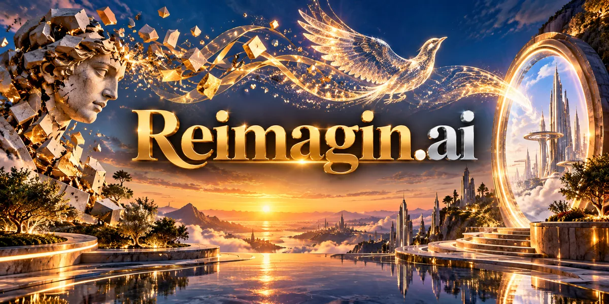 Reimagin.ai brand image, representing creative AI